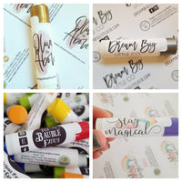 Custom Labeled Lip Balm