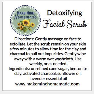 Detoxifying Facial Scrub Single Use Sample